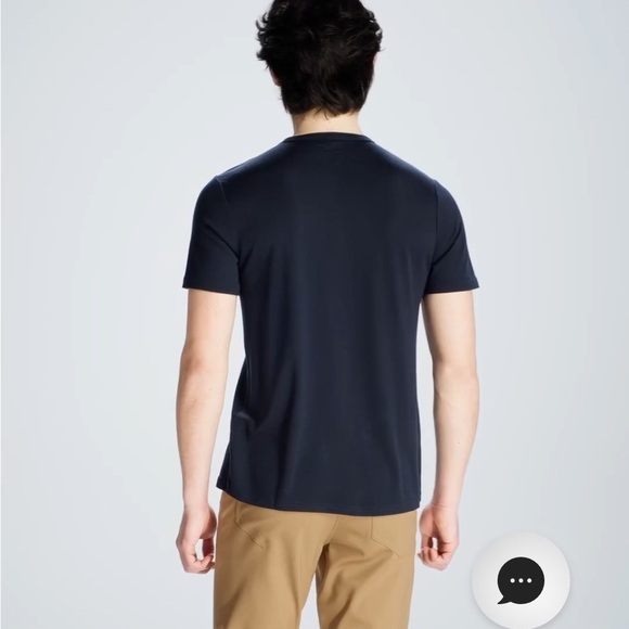 Men’s Merino Crew Neck T-Shirt Dark Gray Size S - Picture 4 of 12